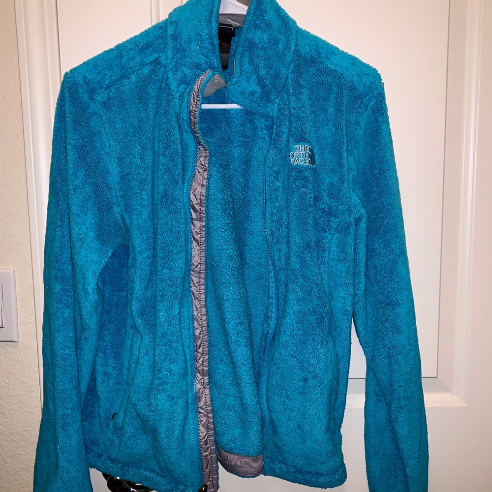 Northface Blue Zip Up Jacket